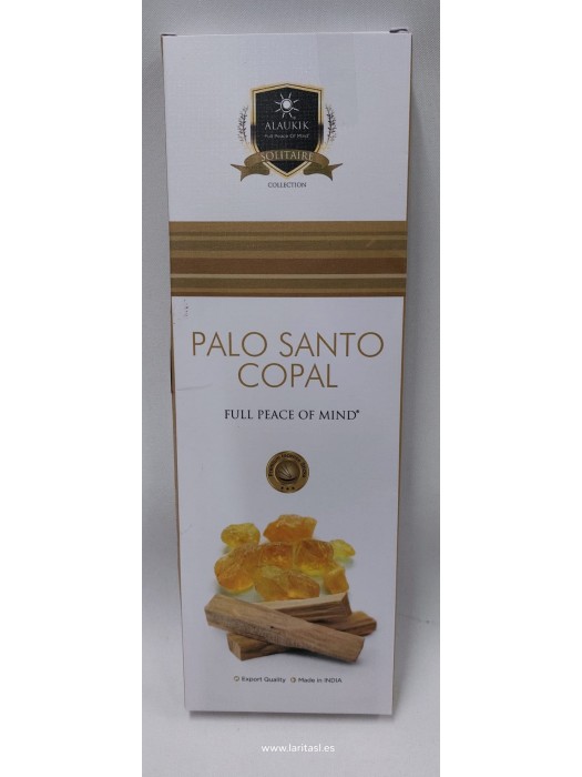 Incenso Alaukik Palosanto + Copal 90gr